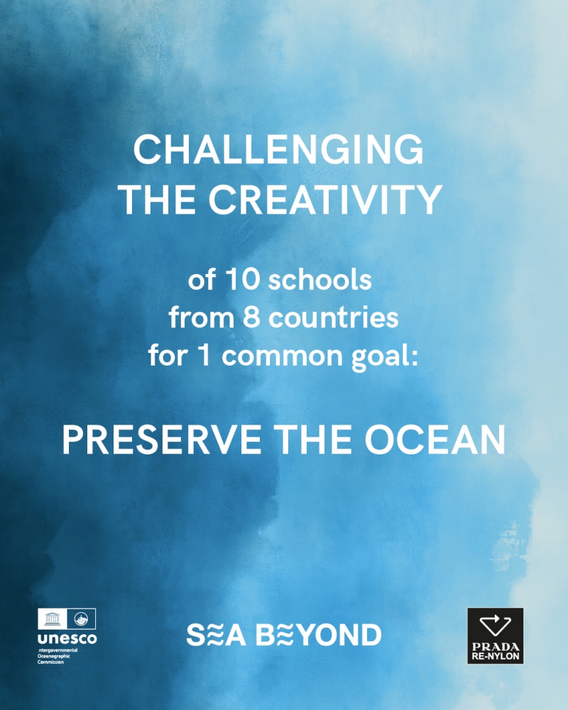 UNESCO-IOC and Prada Group together for Sea Beyond - Ocean Decade